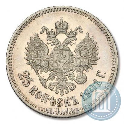 Picture 25 kopecks 1901 year  