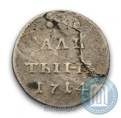 Picture Altyn 1714 year  