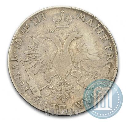 Фото 1 рубль 1718 года KO-L 