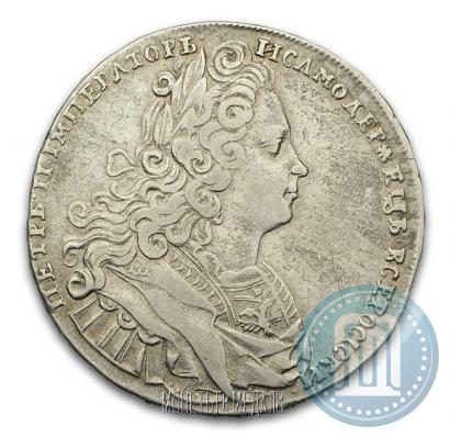 Фото 1 рубль 1728 года  "Тип 1727"