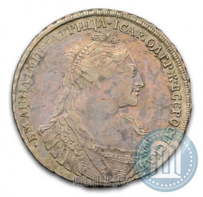 Picture 1 rouble 1734 year  "Type of 1735"