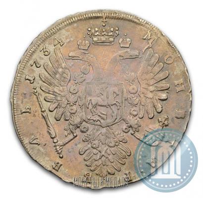 Picture 1 rouble 1734 year  "Type of 1735"