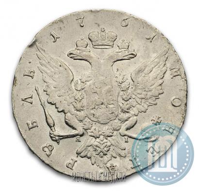 Picture 1 rouble 1761 year СПБ-ЯI 