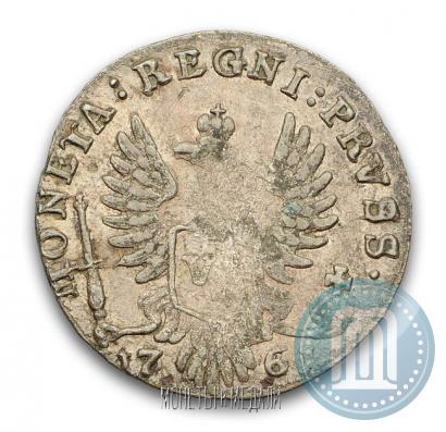 Picture 6 groszy 1761 year  