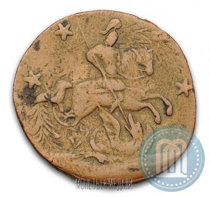 Picture 4 kopecks 1762 year  