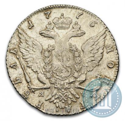 Фото 1 рубль 1776 года СПБ-ЯЧ 