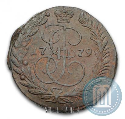 Picture 2 kopecks 1779 year ЕМ 
