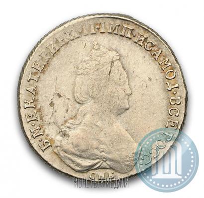 Фото Полуполтинник 1785 года СПБ-ЯА 