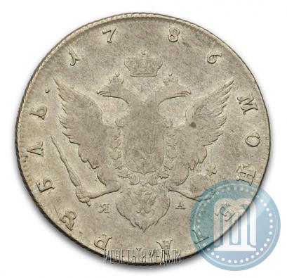 Picture 1 rouble 1786 year СПБ-ЯА 