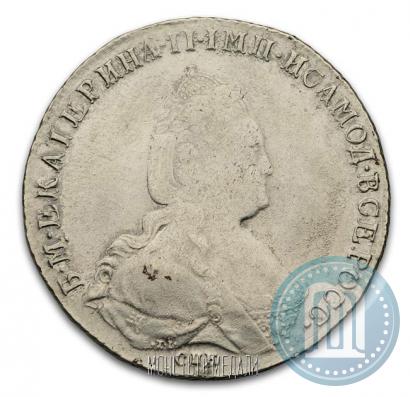 Фото 1 рубль 1787 года СПБ-ЯА 