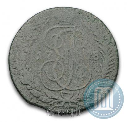 Фото 2 копейки 1788 года ТМ 