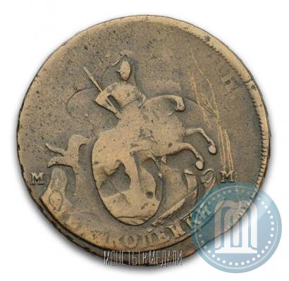 Фото 2 копейки 1795 года ММ 