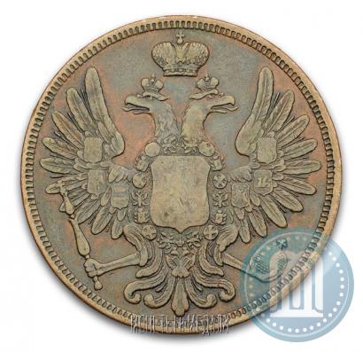 Фото 5 копеек 1853 года ВМ 