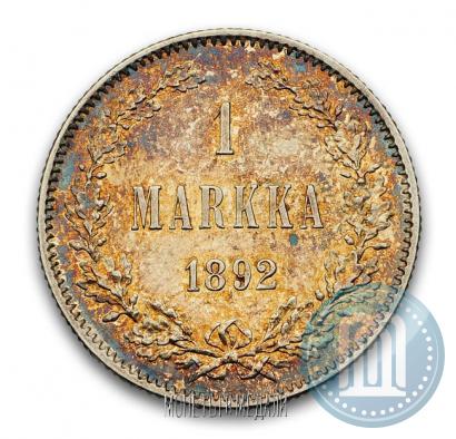 Picture 1 markka 1892 year L 