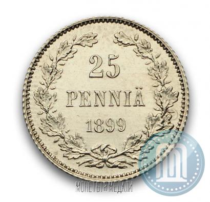 Фото 25 пенни 1899 года L 