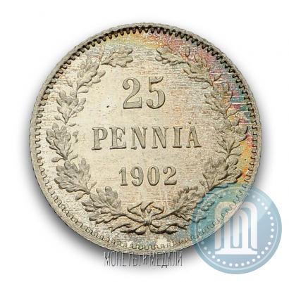 Picture 25 pennia 1902 year L 