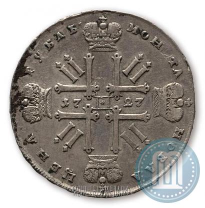 Picture 1 rouble 1727 year  "Moscow type"