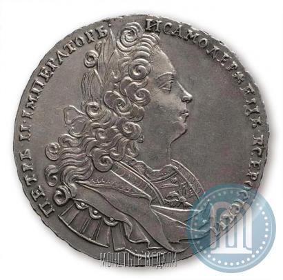Фото 1 рубль 1728 года  "Тип 1727"