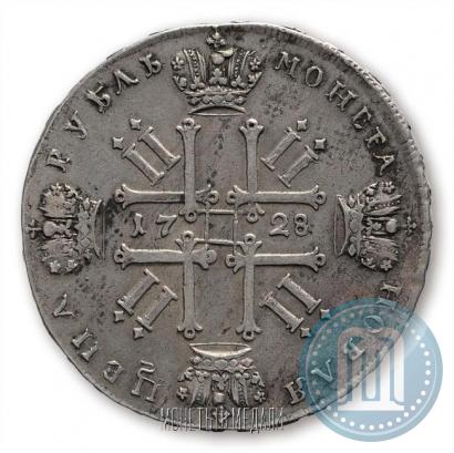 Фото 1 рубль 1728 года  "Тип 1728"