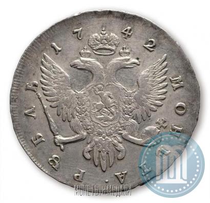 Picture 1 rouble 1742 year СПБ 