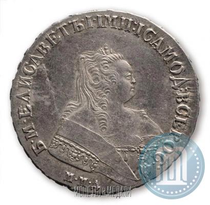 Picture 1 rouble 1751 year ММД 