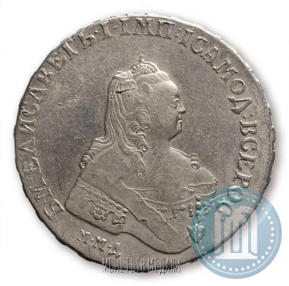 Picture 1 rouble 1754 year ММД-МБ 