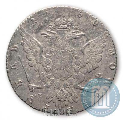 Фото 1 рубль 1769 года ММД-EI 