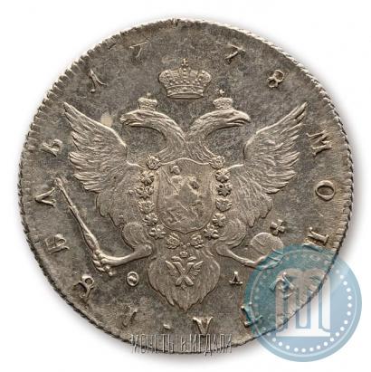 Picture 1 rouble 1778 year СПБ-ФЛ 