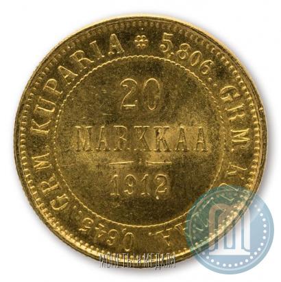 Picture 20 markkaa 1912 year S 