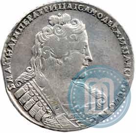 Фото 1 рубль 1733 года  