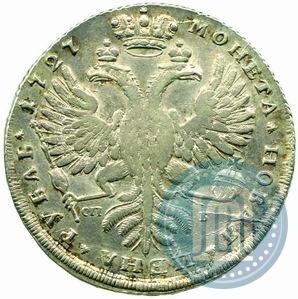 Picture 1 rouble 1727 year СПБ "Small head"