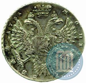 Picture 1 rouble 1731 year  