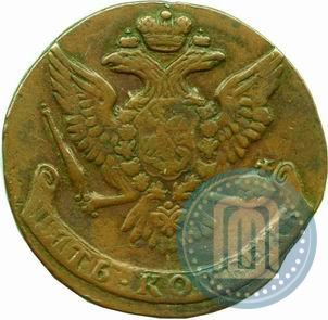 Picture 5 kopecks 1760 year  