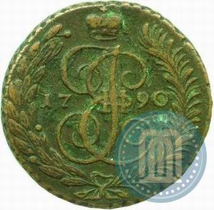 Фото 5 копеек 1790 года АМ 