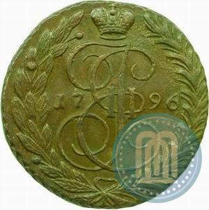 Фото 5 копеек 1796 года ЕМ 