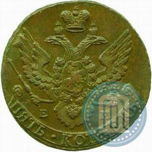 Фото 5 копеек 1796 года ЕМ 