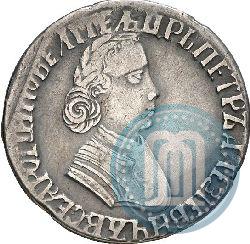 Picture Poltina 1704 year МД "Portrait by F. Alekseev"