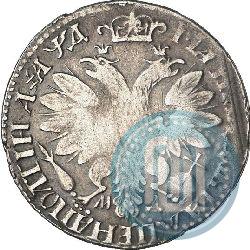 Picture Poltina 1704 year МД "Portrait by F. Alekseev"