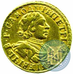 Picture 2 roubles 1720 year  