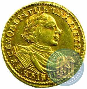 Picture 2 roubles 1720 year  