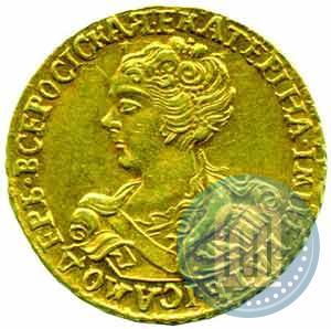 Picture 2 roubles 1726 year  
