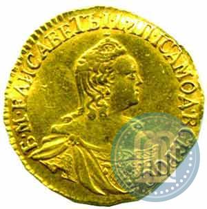 Фото 1 рубль 1756 года  