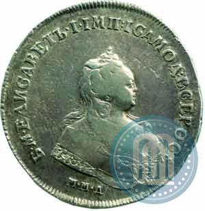 Picture 1 rouble 1742 year ММД 