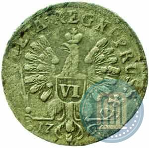 Picture 6 groszy 1760 year  