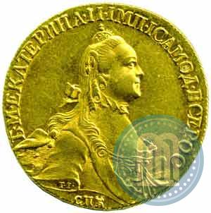 Picture 10 roubles 1764 year СПБ 