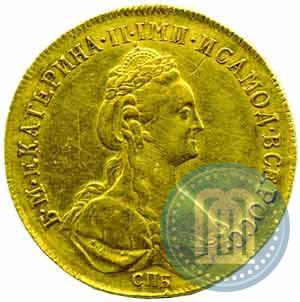 Picture 10 roubles 1780 year СПБ 