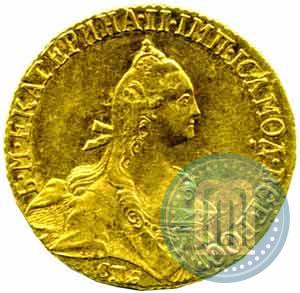 Picture 5 roubles 1770 year СПБ 