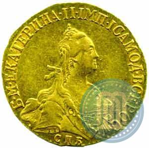 Picture 5 roubles 1773 year СПБ 