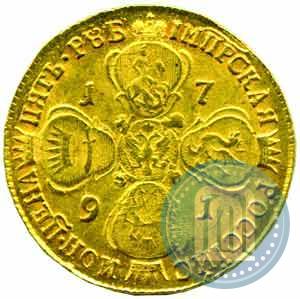 Picture 5 roubles 1791 year СПБ 