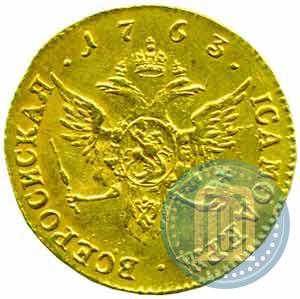 Picture 1 ducat 1763 year СПБ 